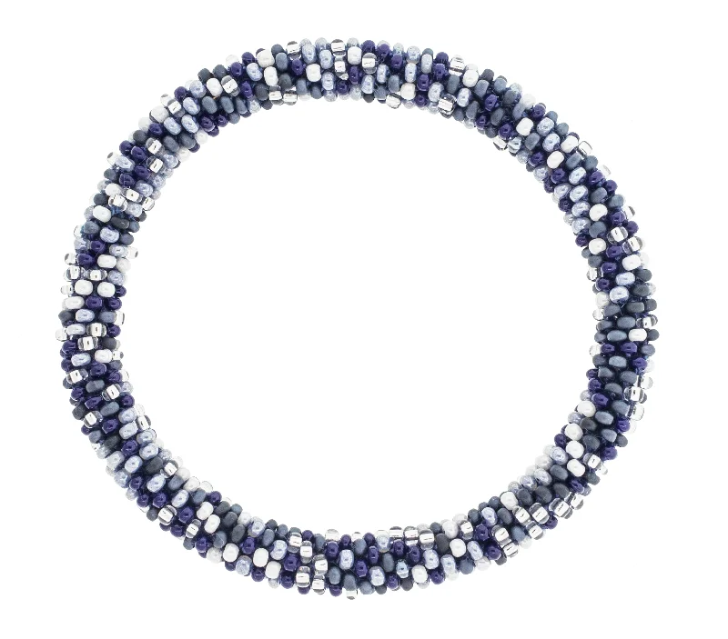 8 inch Roll-On® Bracelet <br> Indigo Speckled