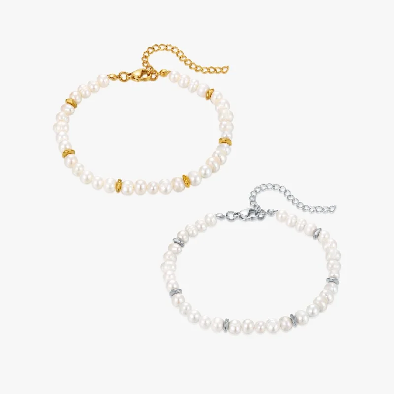 Athena Pearl Bracelet (Greek Inspired Collection)