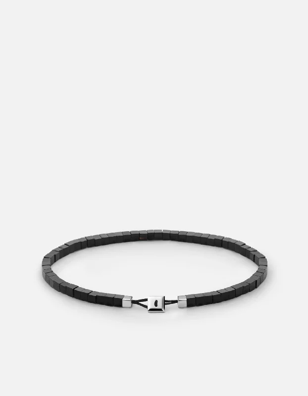 Coda Onyx Bracelet, Sterling Silver