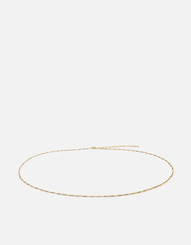 Figaro Waist Chain, Gold Vermeil