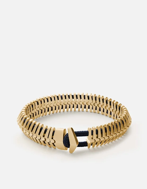 Klink Bracelet, Matte Brass