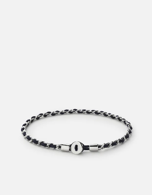 Nexus Link Bracelet, Sterling Silver