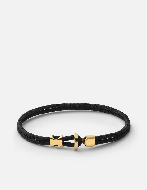 Orson Loop Bungee Rope Bracelet, Gold Vermeil