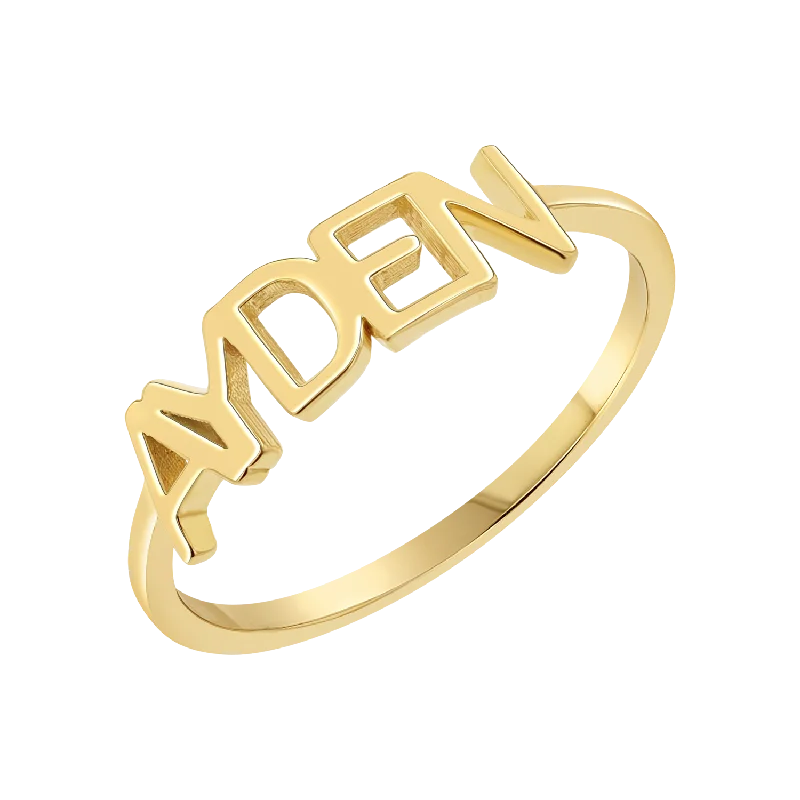 Linear Name Ring