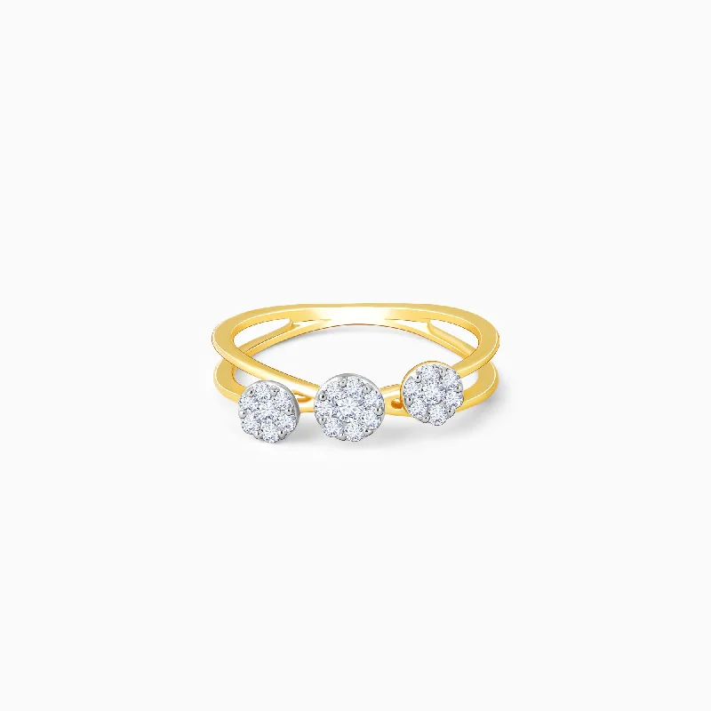 Gold United Journey Diamond Ring