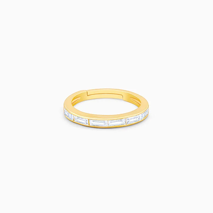 Golden Circle of Life Ring