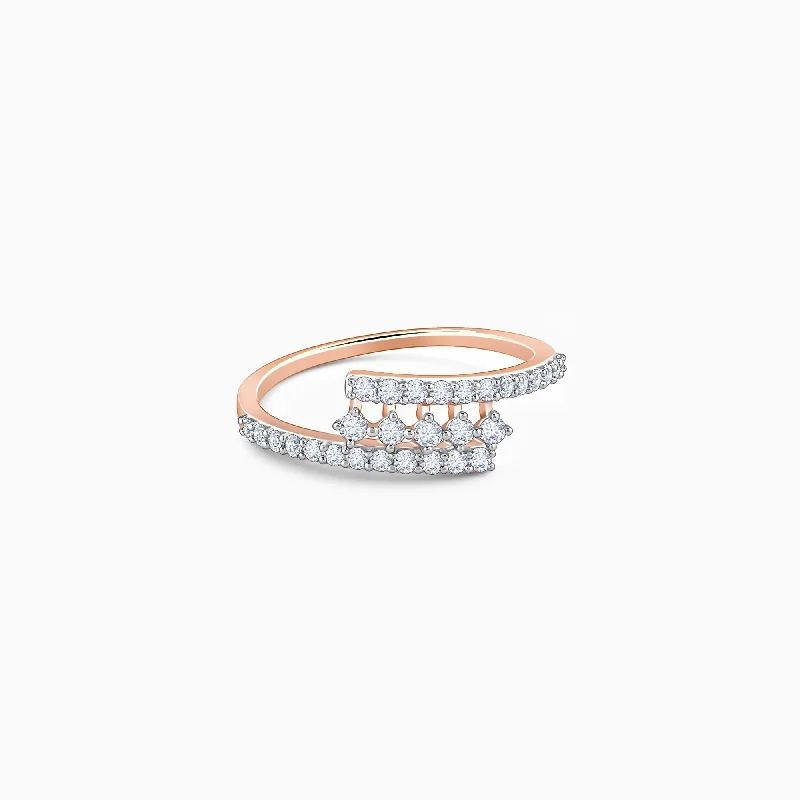 Rose Gold Everlasting Diamond Ring