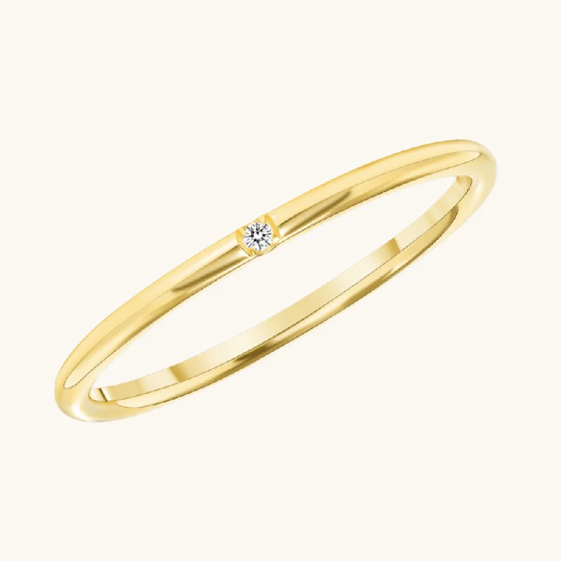 Starla Single Diamond Band