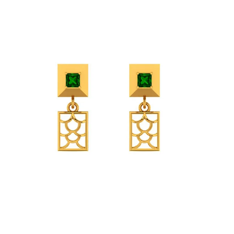 14KT (585) Yellow Gold Earrings For Women