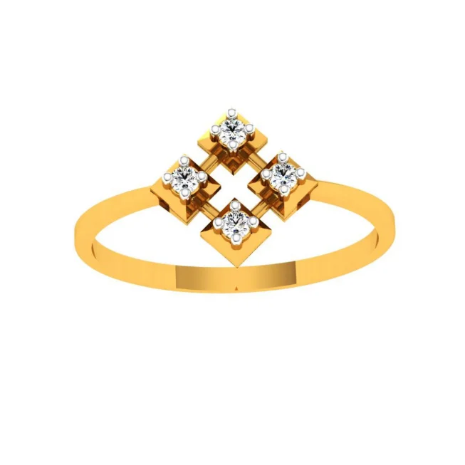 14KT (585) Yellow Gold Ring For Women