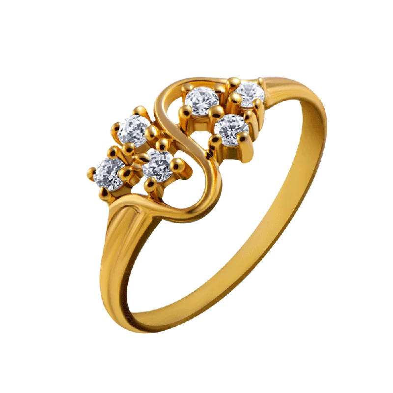 14KT (585) Yellow Gold Ring For Women