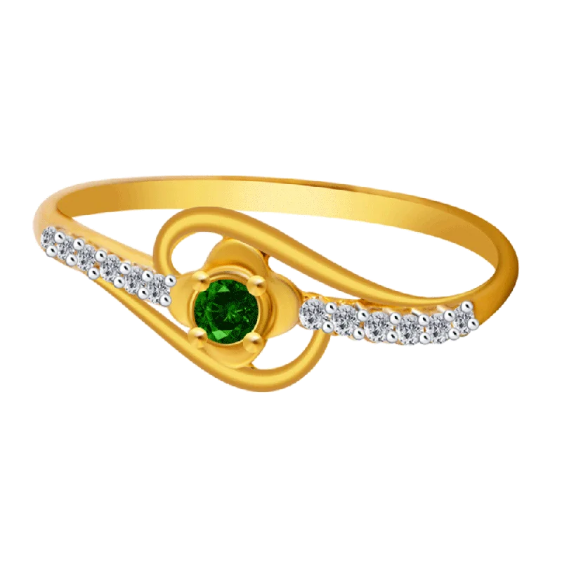 14KT (585) Yellow Gold Ring For Women