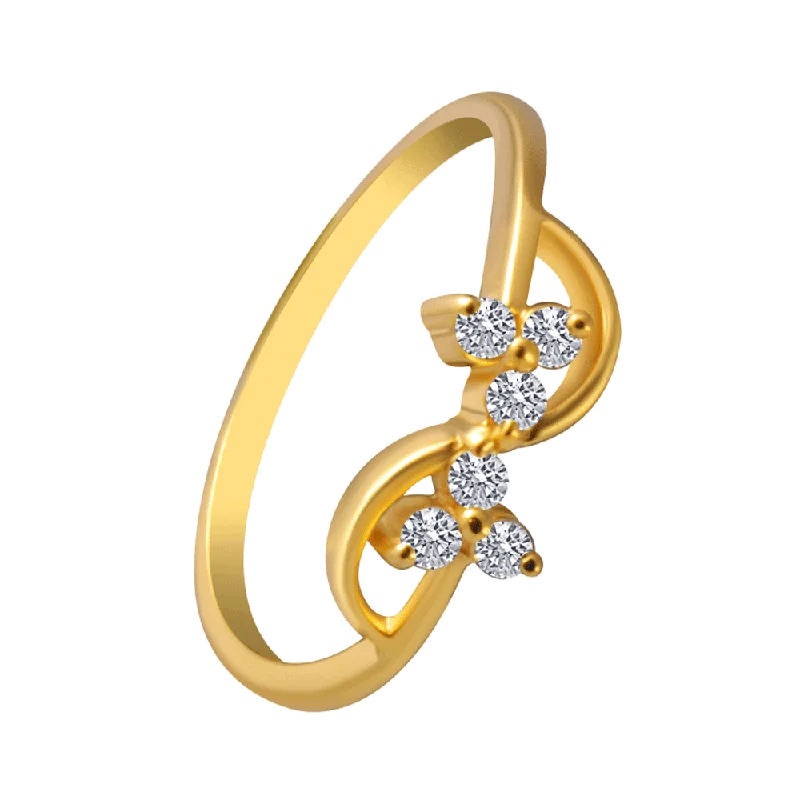 14KT (585) Yellow Gold Ring For Women