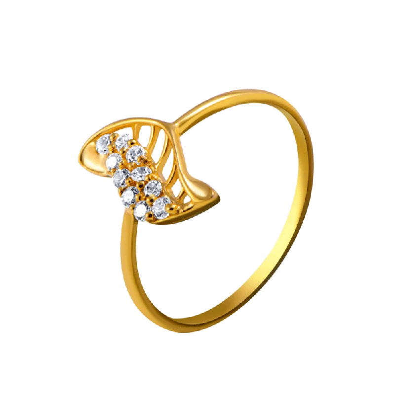 14KT (585) Yellow Gold Ring For Women