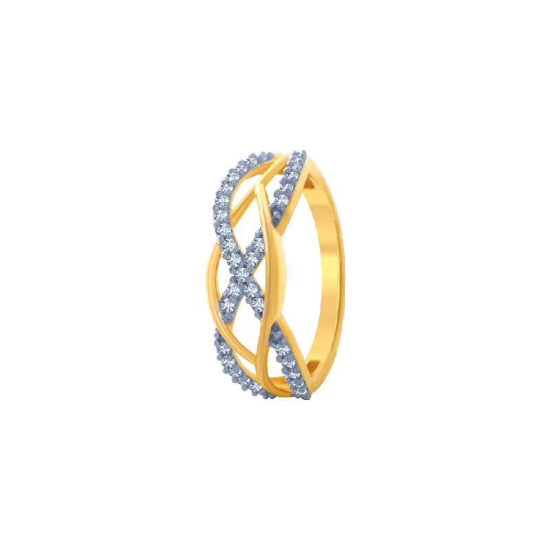 14KT (585) Yellow Gold Ring For Women