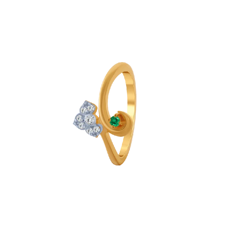 14KT (585) Yellow Gold Ring For Women