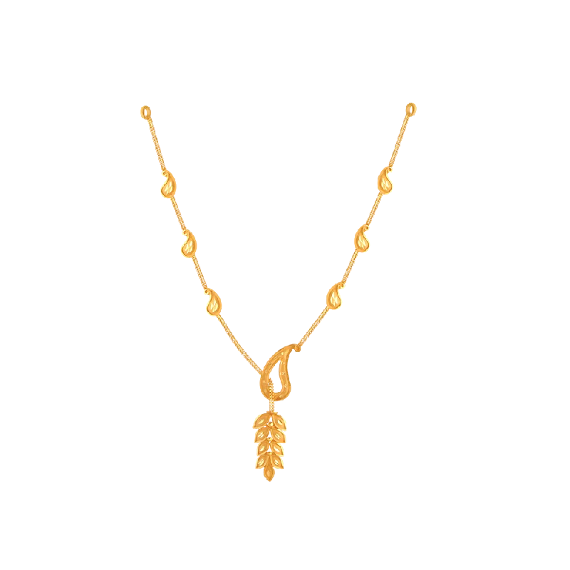 22KT (916) Yellow Gold  Necklace For Women