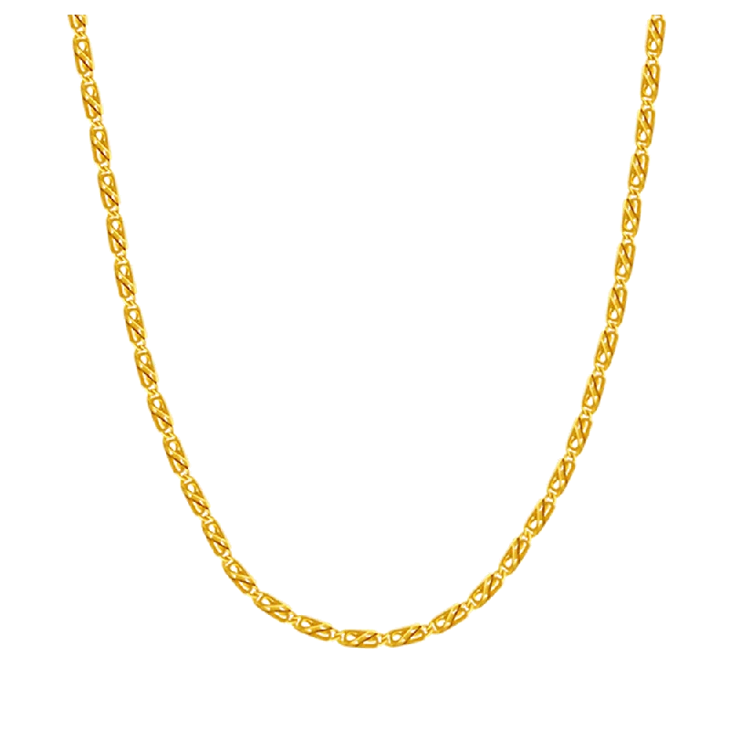 22KT Yellow Gold Chain For Women