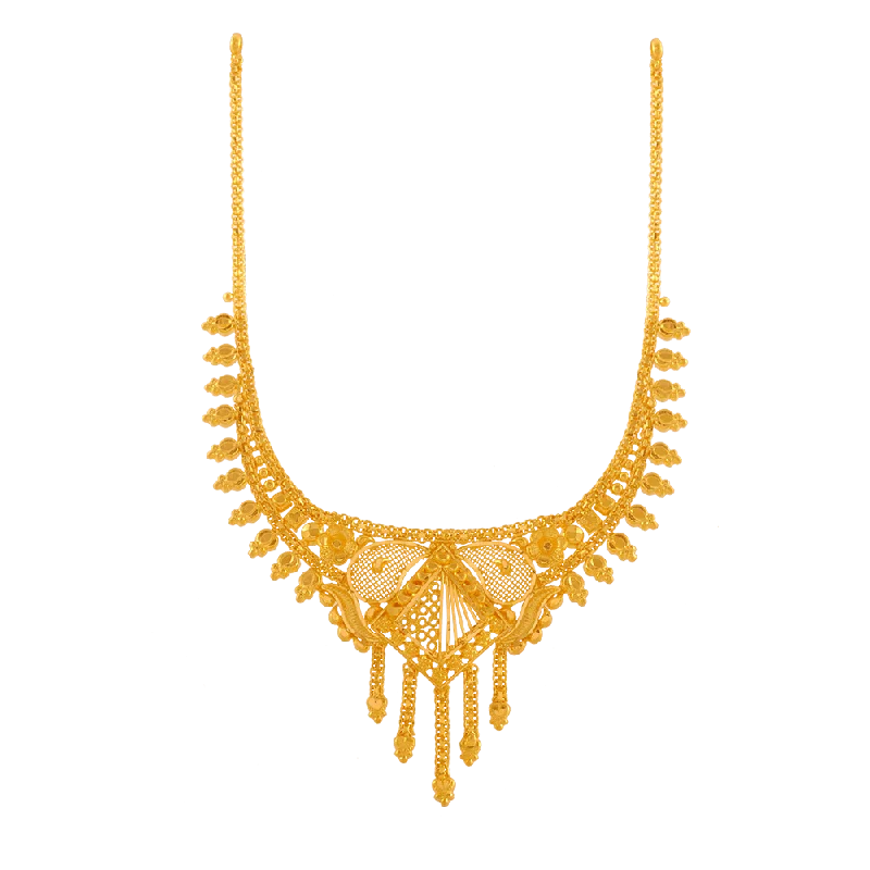 22KT Yellow Gold Necklace For Women