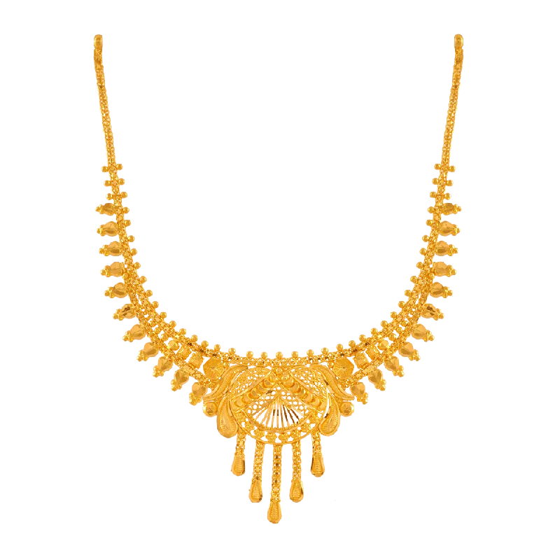 22KT Yellow Gold Necklace For Women