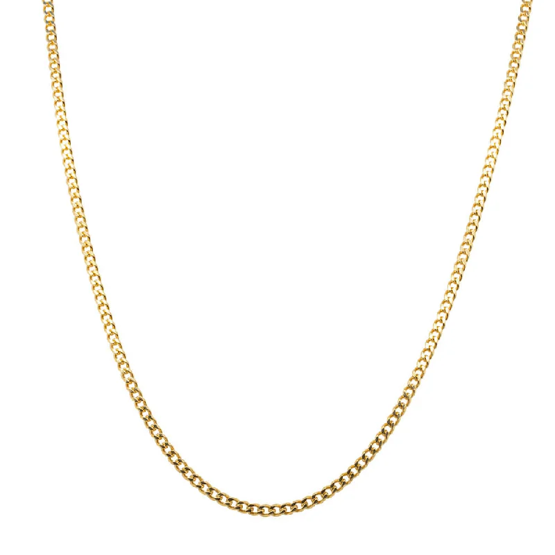 9ct Yellow Gold Curb Chain