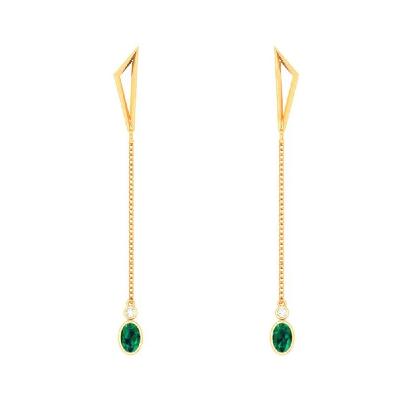 Charming 14k Gold Earrings From Pc Chandra Amazea Collection