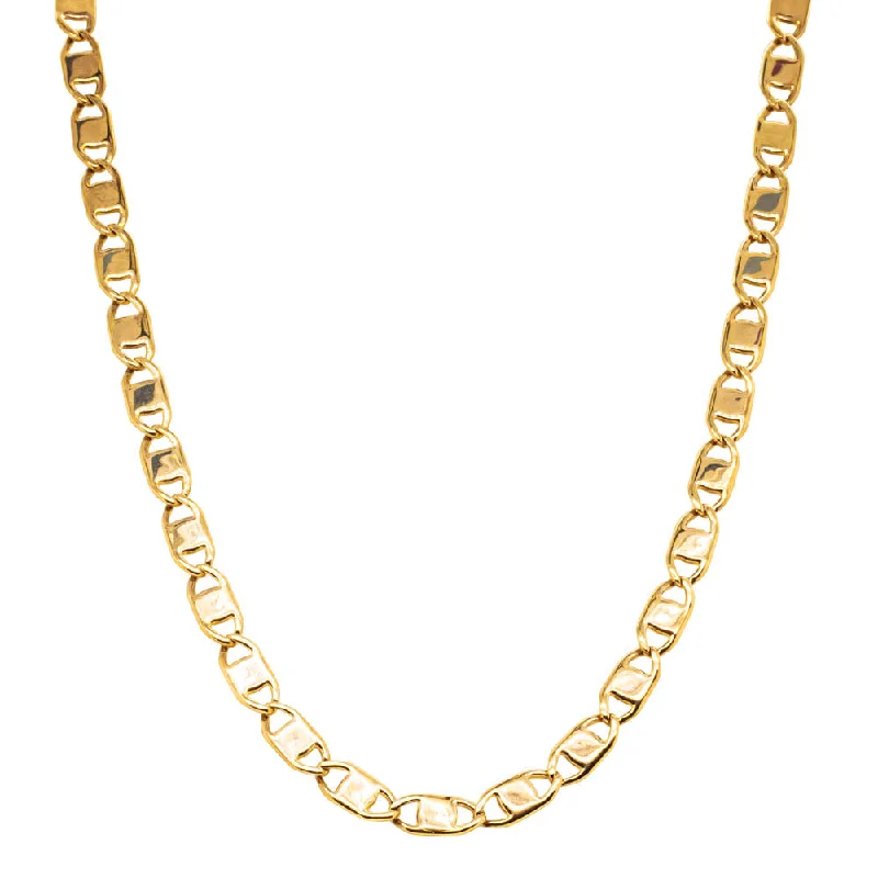 Deja Vu 9ct Yellow Gold Fancy Link Chain