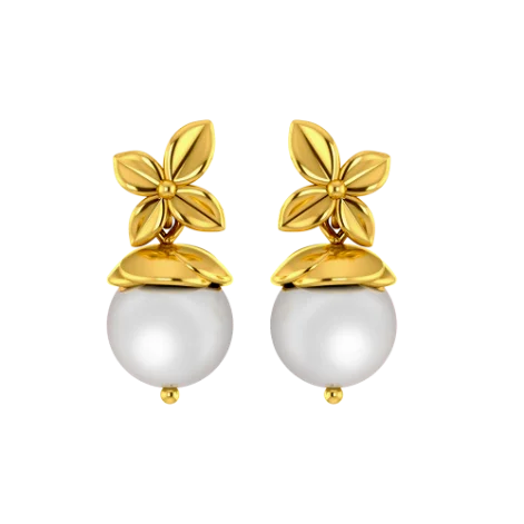 Floret Bloom Gold Earrings