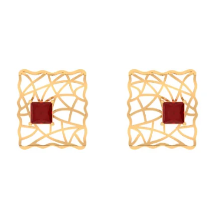 Geometric Stud Earrings