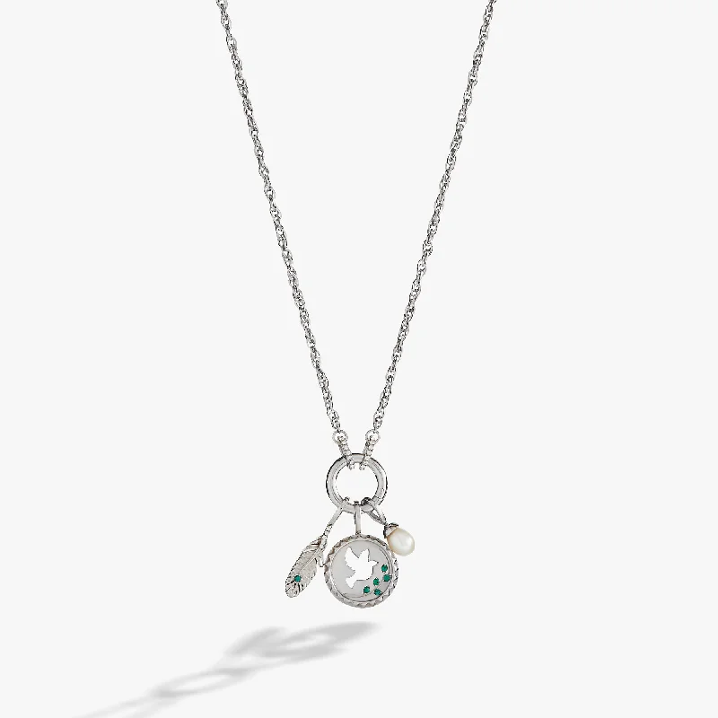 Hope Trio Interchangeable Charm Necklace