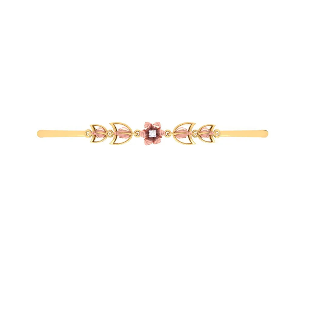 Immaculately Crafted Impeccable Gold Bracelet For Women