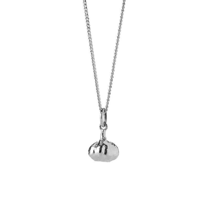 Karen Walker Garlic Necklace - Sterling Silver