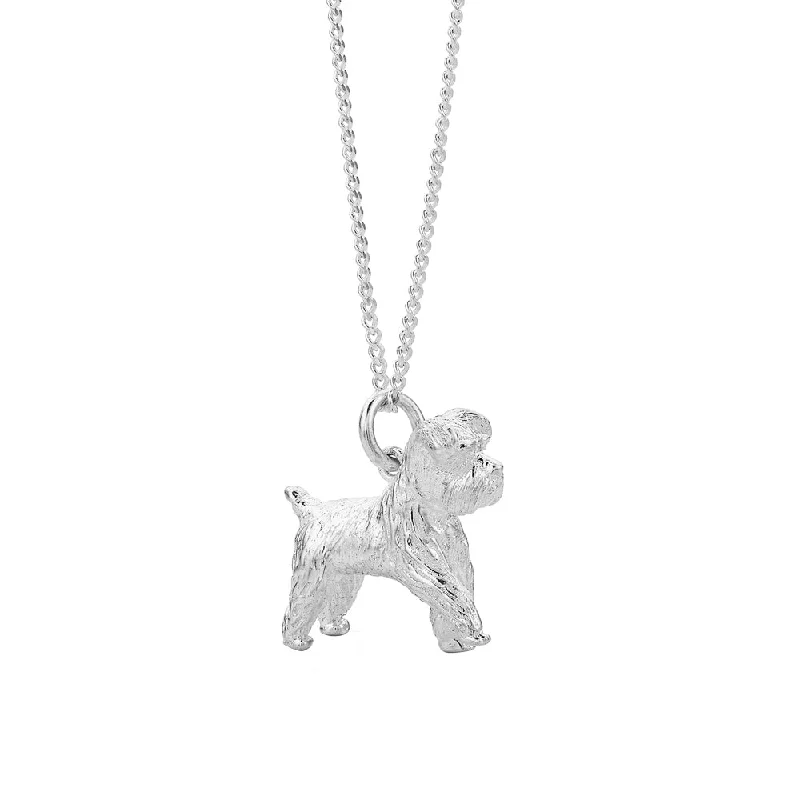 Karen Walker Lunar Dog Necklace - Sterling Silver