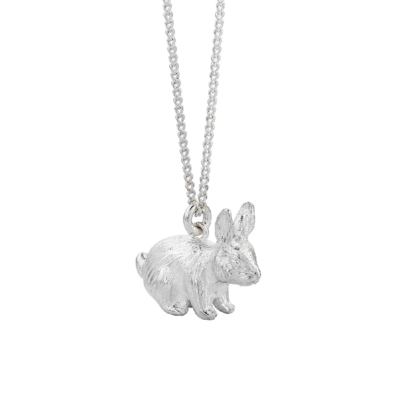 Karen Walker Lunar Rabbit Necklace - Sterling Silver