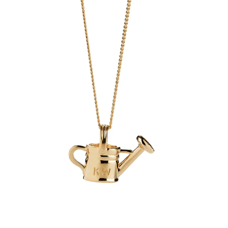 Karen Walker Watering Can Necklace - 9ct Yellow Gold