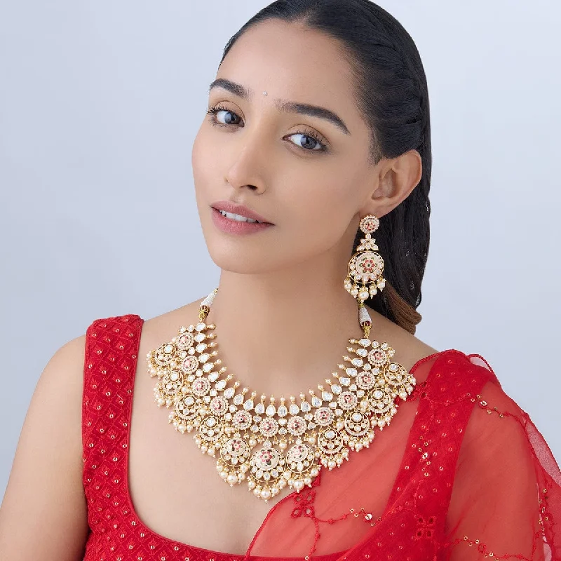 Kundan Necklace 165877