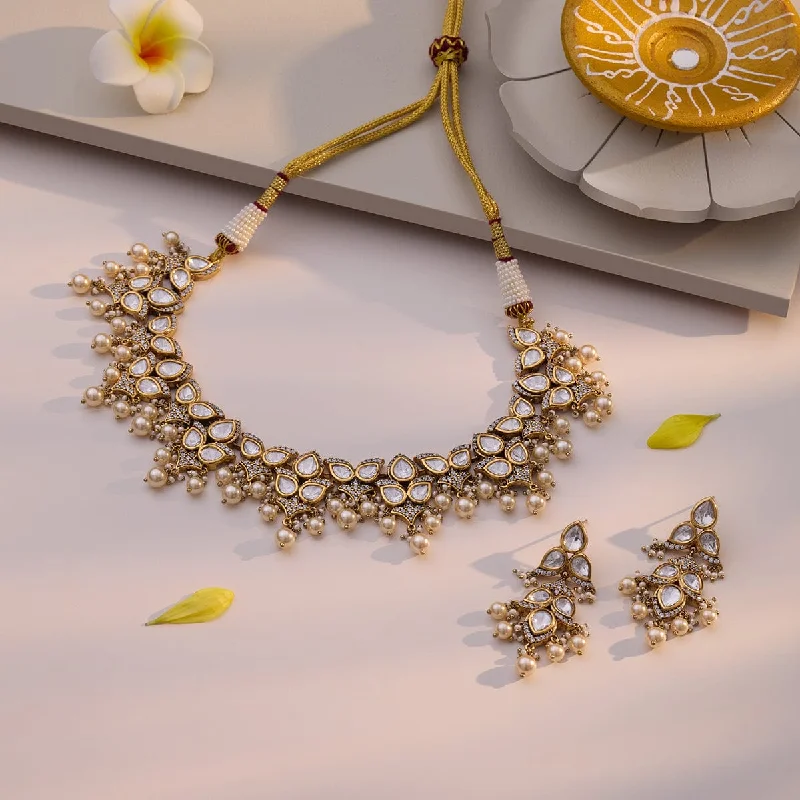 Kundan Necklace 173028