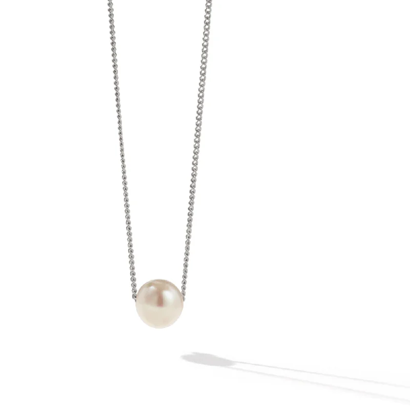 Meadowlark Selene Pearl Necklace - Sterling Silver