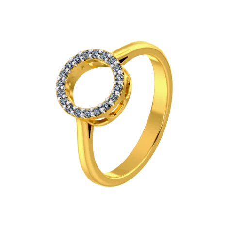 Opus Orb Gold Ring