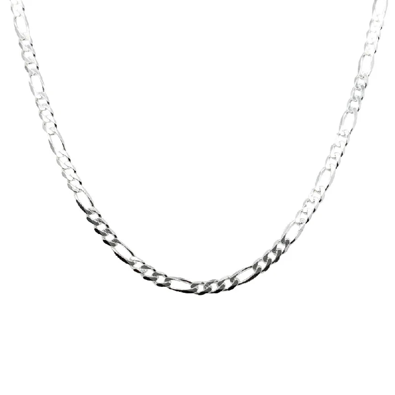 Sterling Silver Figaro Link Chain