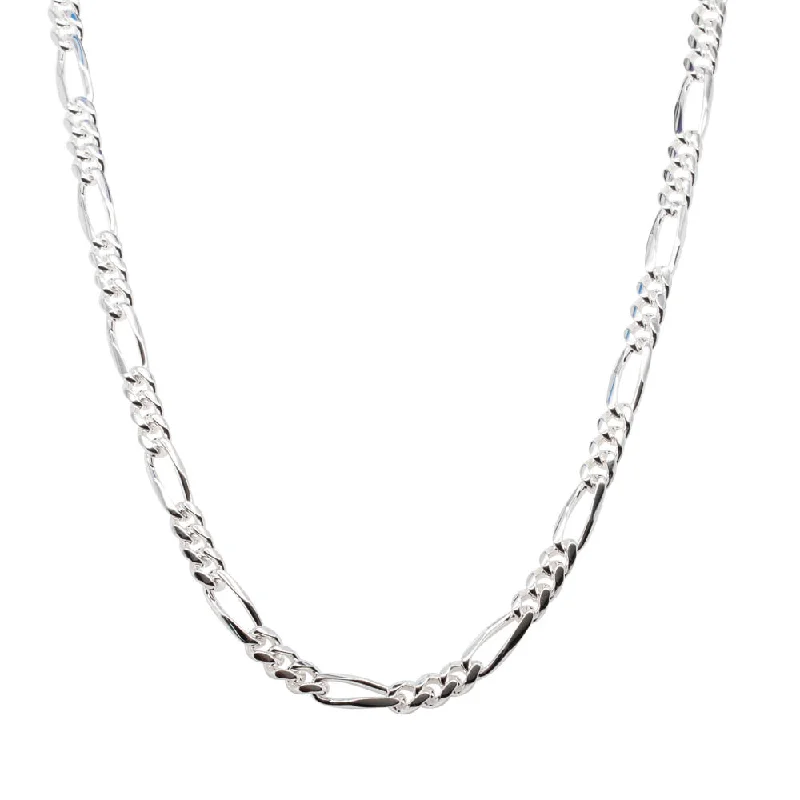 Sterling Silver Figaro Chain