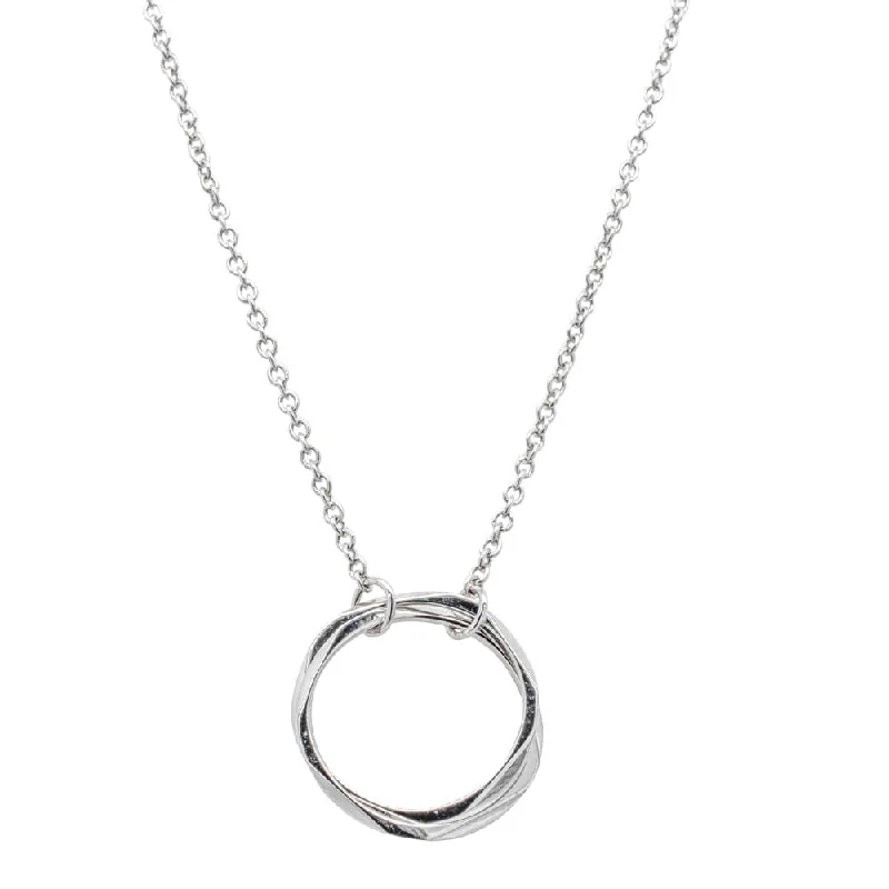 Sterling Silver Mini Entwined Pendant