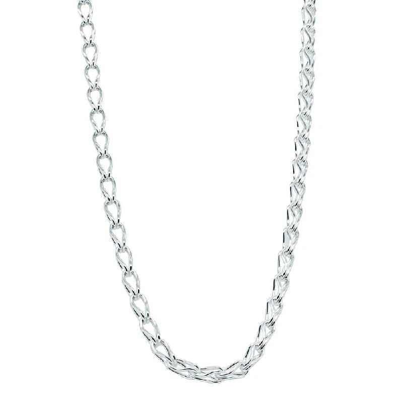 Sterling Silver Wishbone Chain