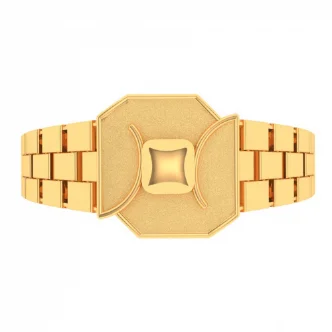 Uniquely Designed 22k Male Gold Ring From Mugdhaa Collection