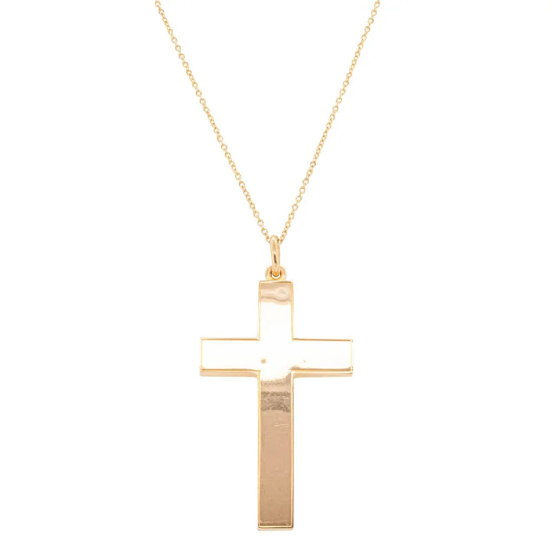 Vintage 15ct Yellow Gold Cross Pendant